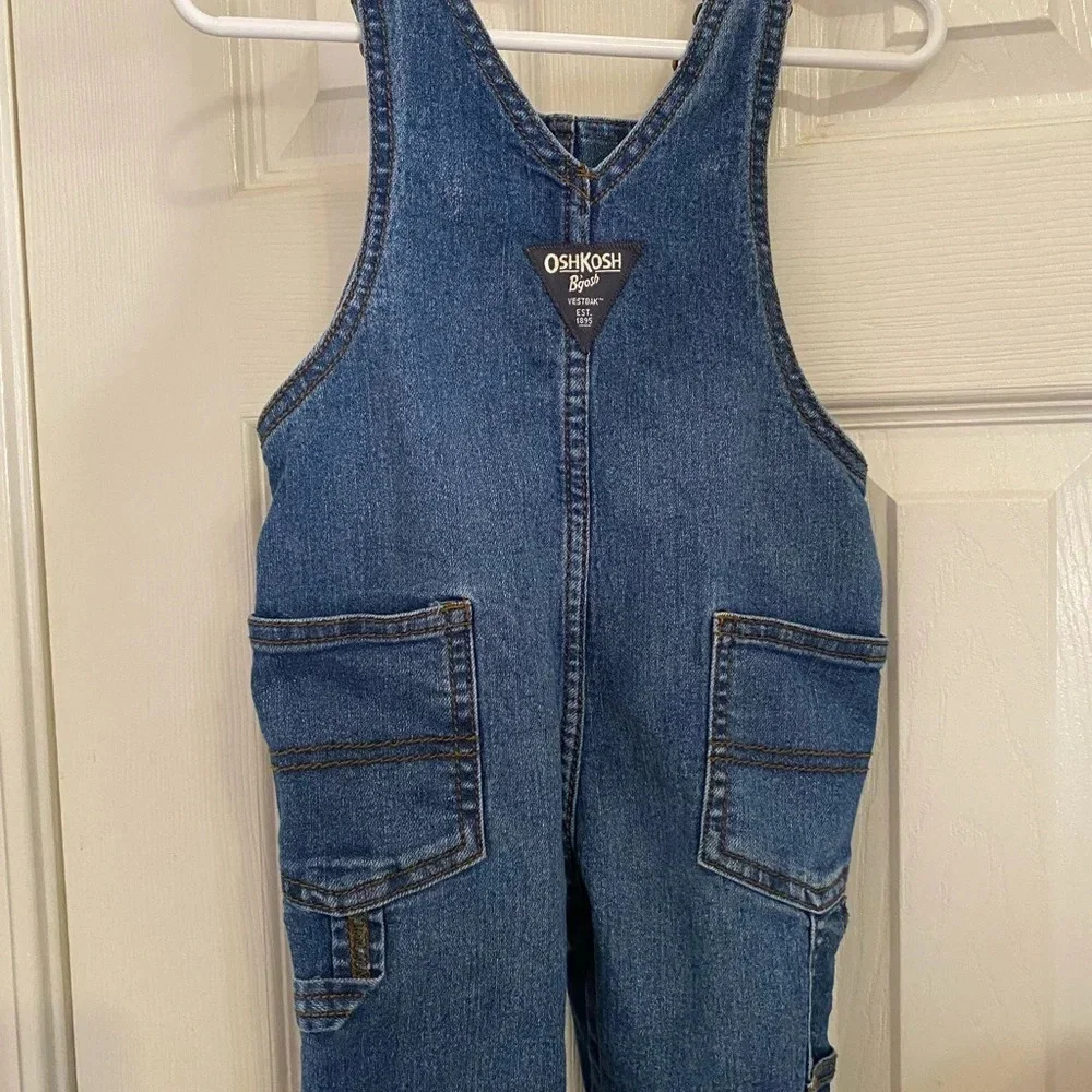 Oshkosh B’Gosh Stretch Denim Overalls